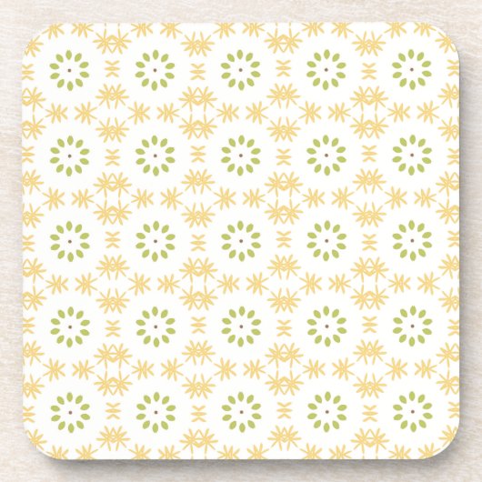 Floral Pattern Drankjes Onderzetter (Voorkant)