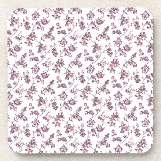 Floral Pattern Drankjes Onderzetter (Voorkant)