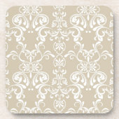 Floral Pattern Drankjes Onderzetter (Voorkant)