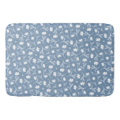 Floral Pattern Elegant Pop Badmat (Voorkant)