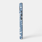 Floral Pattern Elegant Pop iPhone 16 Hoesje (Linkerkant)