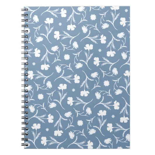 Floral Pattern Elegant Pop Notitieboek (Voorkant)