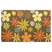 Floral Pattern Fabric uit de jaren zeventig Stof (Fat Quarter)