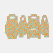 Floral Pattern - Favor Box Bedankdoosjes (Uitgevouwen)