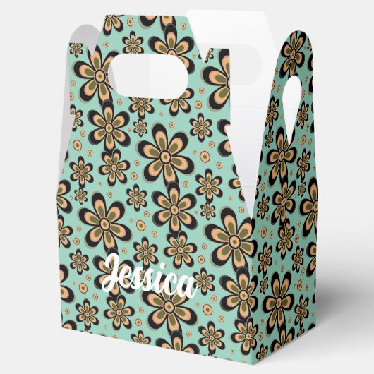 Floral Pattern - Favor Box Bedankdoosjes (Geopend)