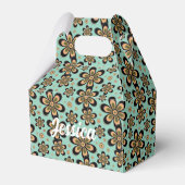 Floral Pattern - Favor Box Bedankdoosjes (Voorkant Zijde)