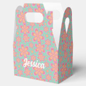 Floral Pattern - Favor Box Bedankdoosjes (Geopend)
