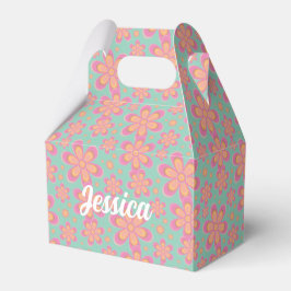Floral Pattern - Favor Box Bedankdoosjes