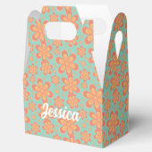 Floral Pattern - Favor Box Bedankdoosjes (Geopend)
