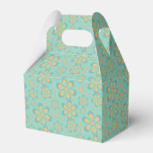 Floral Pattern - Favor Box Bedankdoosjes (Achterkant)