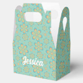 Floral Pattern - Favor Box Bedankdoosjes (Geopend)