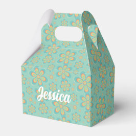Floral Pattern - Favor Box Bedankdoosjes