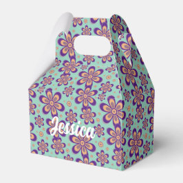 Floral Pattern - Favor Box Bedankdoosjes