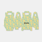 Floral Pattern - Favor Box Bedankdoosjes (Uitgevouwen)