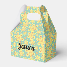Floral Pattern - Favor Box Bedankdoosjes