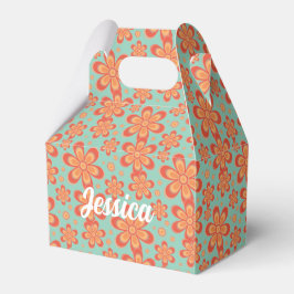 Floral Pattern - Favor Box Bedankdoosjes