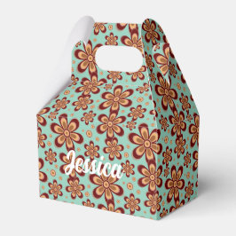 Floral Pattern - Favor Box Bedankdoosjes