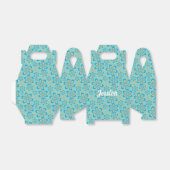 Floral Pattern - Favor Box Bedankdoosjes (Uitgevouwen)