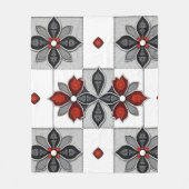 Floral Pattern Fleece (Voorkant)