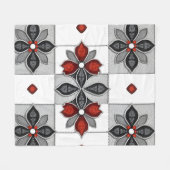 Floral Pattern Fleece (Voorkant (Horizontaal))