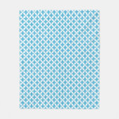 Floral Pattern Fleece Deken (Voorkant)