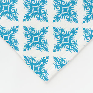 Floral Pattern Fleece Deken