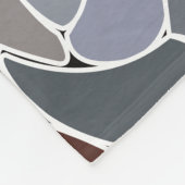 Floral Pattern Fleece Deken (Hoek)