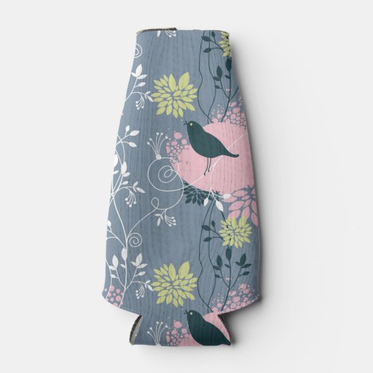 Floral Pattern Flesjeskoeler (Voorkant)