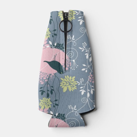 Floral Pattern Flesjeskoeler (Achterkant)