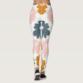 Floral Pattern Flowers Leggings (Achterkant)