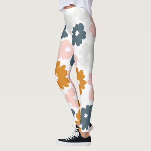 Floral Pattern Flowers Leggings (Links)