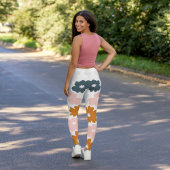 Floral Pattern Flowers Leggings