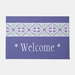 Floral Pattern Gedetailleerd Deurmat