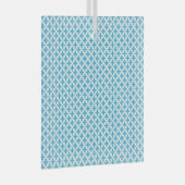 Floral Pattern Glas Ornament (Voorkant Rechts)