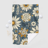 Floral Pattern Golfhanddoek (Insitu)