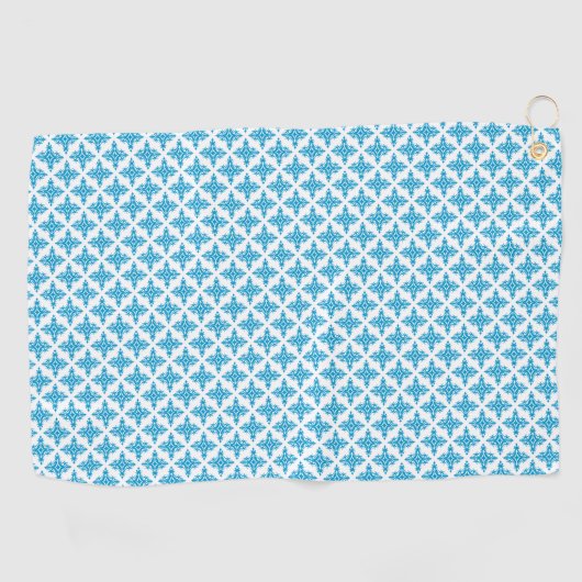 Floral Pattern Golfhanddoek (Horizontaal)