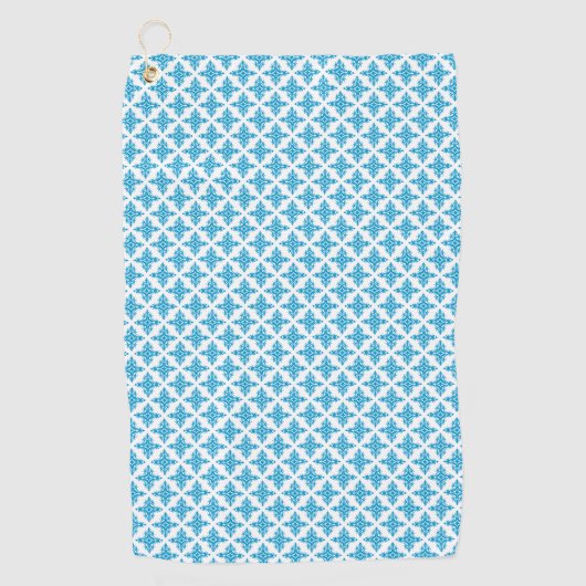 Floral Pattern Golfhanddoek (Voorkant)
