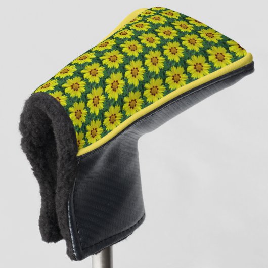 Floral Pattern Golfheadcover (3/4 voorkant)