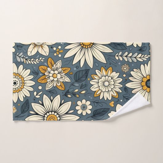 Floral Pattern Handdoek (Handdoek)