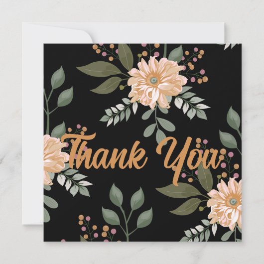 Floral Pattern Hartelijk dank (Voorkant)