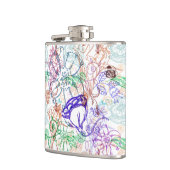 Floral Pattern Heupfles (Links)