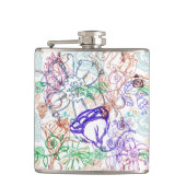 Floral Pattern Heupfles (Voorkant)