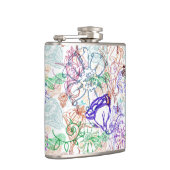 Floral Pattern Heupfles (Rechts)