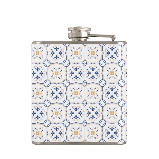 Floral Pattern Heupfles (Achterkant)