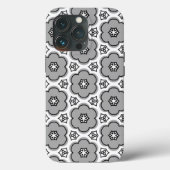 Floral Pattern Hoesje-Mate iPhone Case (Achterkant)