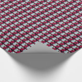 Floral Pattern Holiday Cadeaupapier (Hoek)