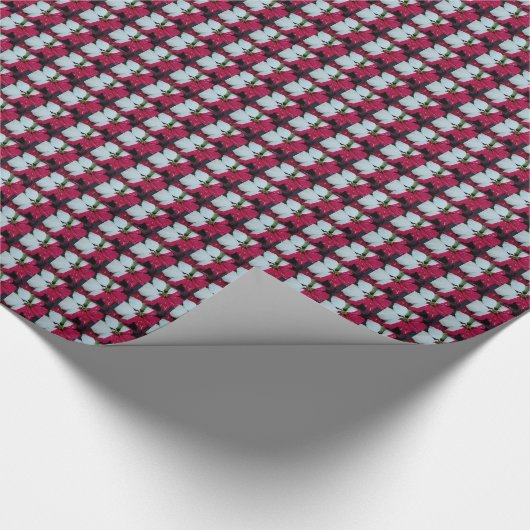 Floral Pattern Holiday Cadeaupapier (Hoek)