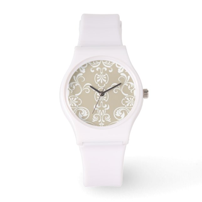 Floral Pattern Horloge (Voorkant)