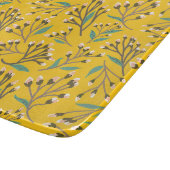 Floral Pattern in  delicate branches and buds Snijplank (Hoek)