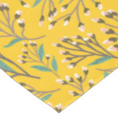 Floral Pattern in  delicate branches and buds Tafelkleed (Gekanteld)